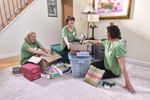 Commercial photography of a senior moving company for the website Clifton Park NY