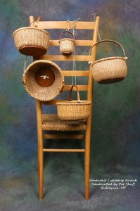 Nantucket baskets handcrafted by Pat Shuff for sale