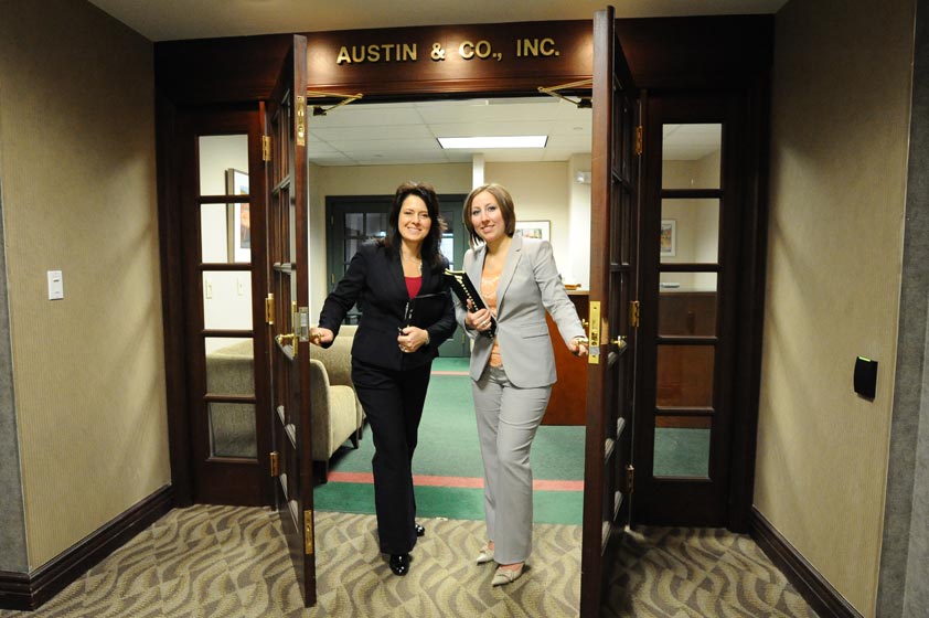 Austin and company corporate photo of their office in albany ny