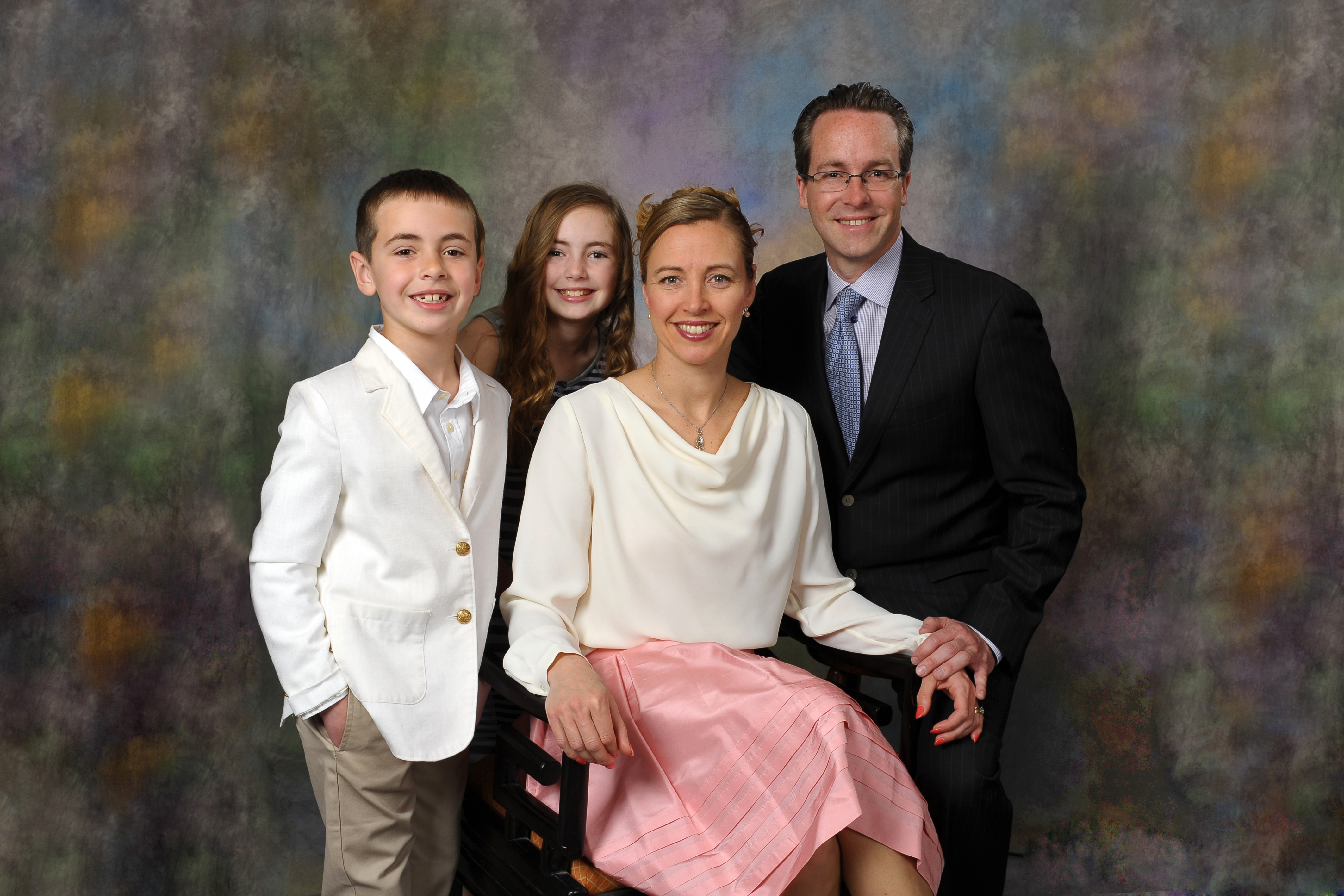 Family Portrait Photograph in studio schenectady NY