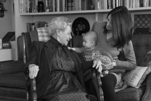 Three generational family portrait session Albany NY