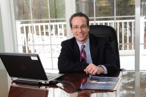 corporate portrait on location of a financial planning company for social media and website ballston lake, ny