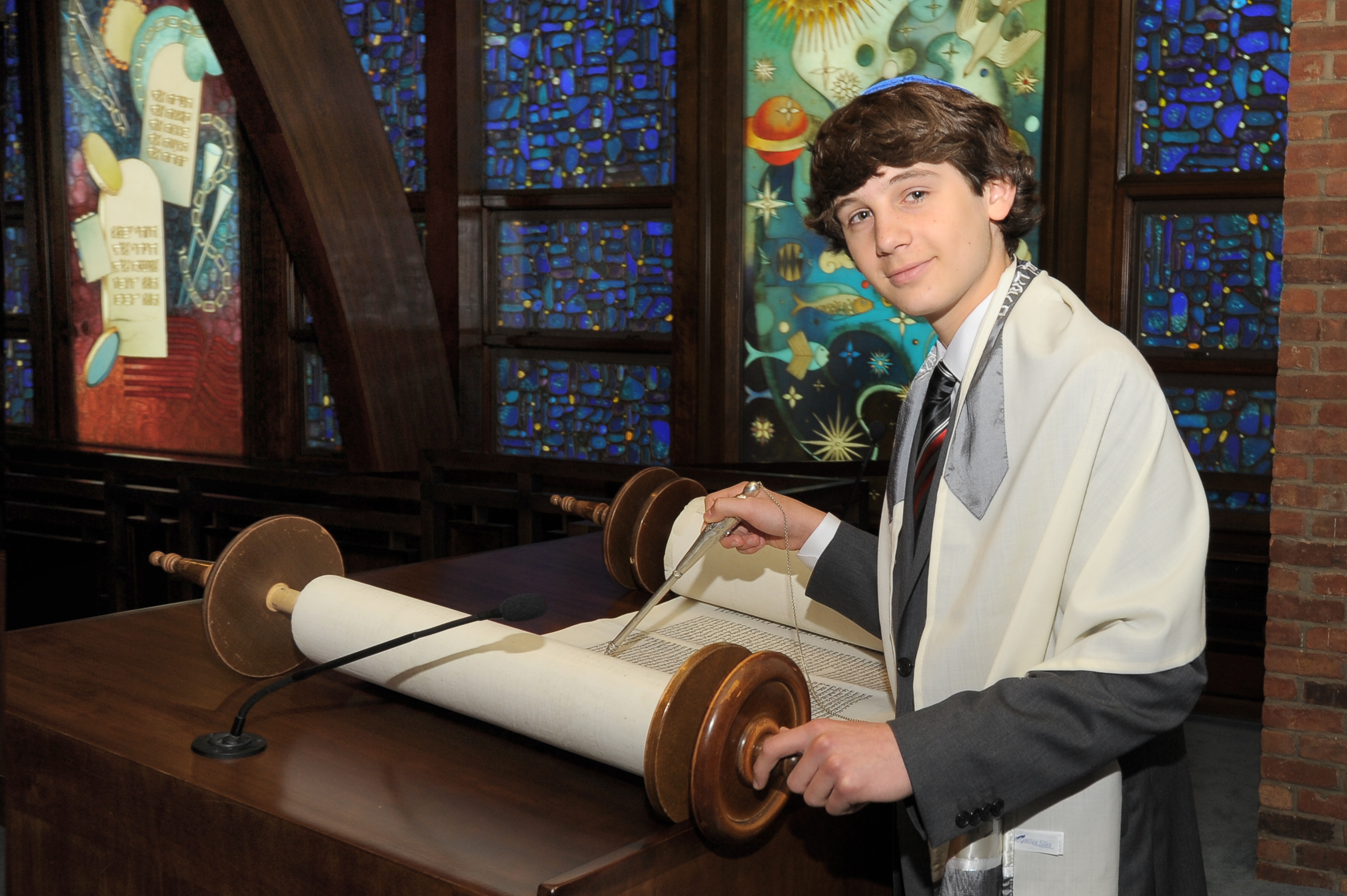 Bar Mitzvah at Congregation Gates of Heaven, Schenectady, NY