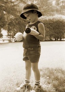 Child Photography, A Boy and His Baseball, Schenectady, NY
