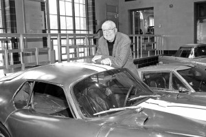 Carroll Shelby at the Saratoga Auto Museum saratoga springs ny